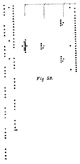 Fig. 59. By the left flank (so many paces) close intervals. MARCH ( or double quick - MARCH).